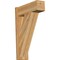Ekena Millwork Traditional Block Rough Sawn Outlooker, Western Red Cedar, 8"W x 22"D x 34"H OUT08X22X34TRA05RWR - alternate 1